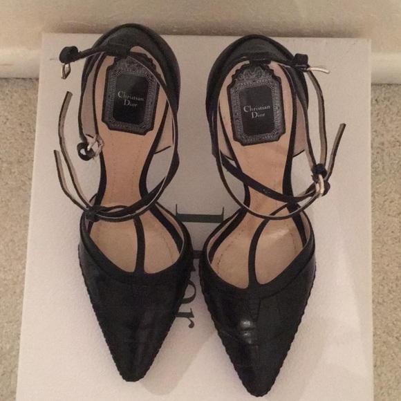 Christian Dior strapped pumps size 39 - Picture 3 of 8